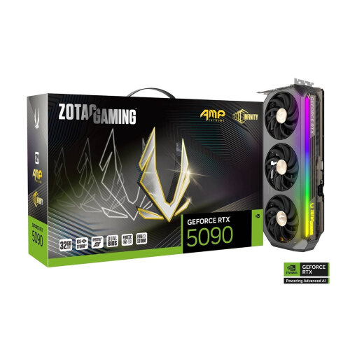 Игровая видеокарта NVIDIA ZOTAC GAMING GeForce RTX 5090 AMP Extreme INFINITY