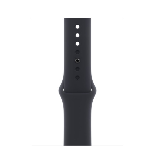 Apple Watch Series 9 45mm, Pink Aluminum Case with Sport Band - Midnight
