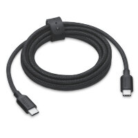 Кабель зарядки mophie USB-C — USB-C 240 Вт, 3 м, чёрный