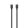 Кабель зарядки mophie USB-C — USB-C 240 Вт, 3 м, чёрный