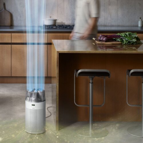 Компактный очиститель воздуха Dyson HushJet Purifier Compact HJ10 - White/Silver