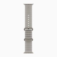 Apple Ocean Band 49mm Natural Titanium Finish для Apple Watch - Translucent Gray (Серый)