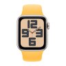 Apple Watch SE (2023) 40mm, Starlight Aluminum Case with Sport Band - Sunshine (Оранжевый)
