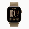 Apple Watch Series 12 42mm, Light Gold Aluminum Case with Sport Loop - Olive
