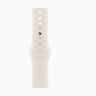 Apple Watch Series 10 46mm, Natural Titanium Case with Sport Band - Starlight