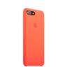 Чехол-накладка Silicone для iPhone 8 Plus и 7 Plus - Оранжевый