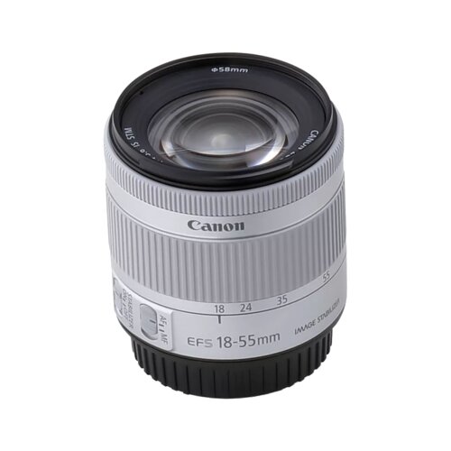 Canon EOS 250D Camera, Silver + EF-S 18-55mm f/4-5.6 IS STM Lens Kit