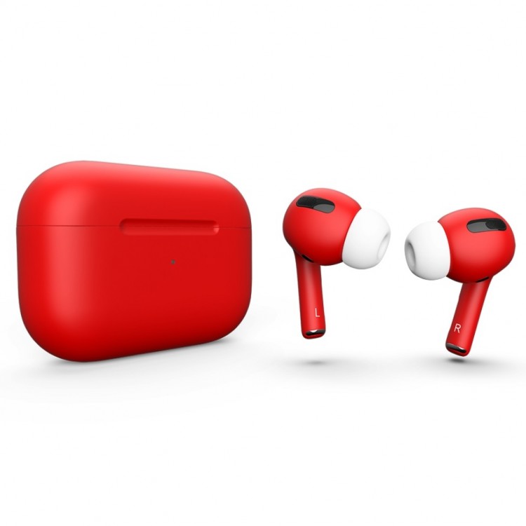 Купить Apple AirPods Pro Red Matte в Москве. Цена на беспроводные