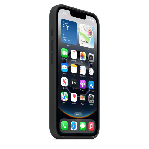 Силиконовый чехол для iPhone 16e - Black (Черный)