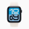 Apple Watch SE 3 40mm, Midnight Aluminum Case with Sport Band - Starlight