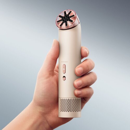 Портативный вентилятор Dyson HushJet Mini Cool - Stone/Blush