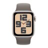 Apple Watch SE (2023) 40mm, Starlight Aluminum Case with Sport Band - Clay (Коричневый)