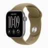 Apple Watch Series 12 42mm, Space Gray Aluminum Case with Sport Band - Olive