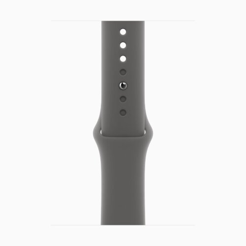 Apple Watch Series 10 46mm, Natural Titanium Case with Sport Band - Stone Gray