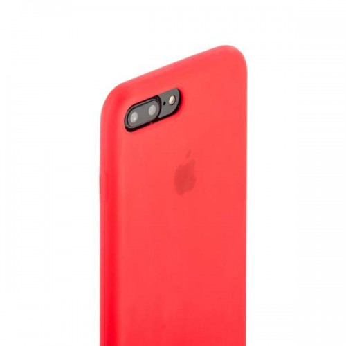 Чехол-накладка Silicone для iPhone 8 Plus и 7 Plus - Красный