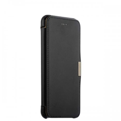 Чехол-книжка кожаная i-Carer для iPhone 8 Plus и 7 Plus luxury Series - Черный