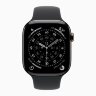 Apple Watch Series 11 42mm, Slate Titanium Case with Sport Band - Black