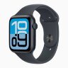 Apple Watch SE 3 40mm, Midnight Aluminum Case with Sport Band - Black