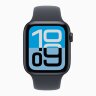 Apple Watch SE 3 40mm, Midnight Aluminum Case with Sport Band - Black