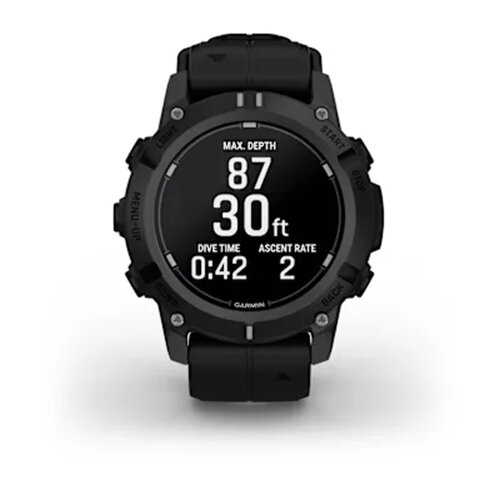 Умные часы Garmin Descent G2 45mm, Black, Black Band