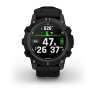 Умные часы Garmin Descent G2 45mm, Black, Black Band