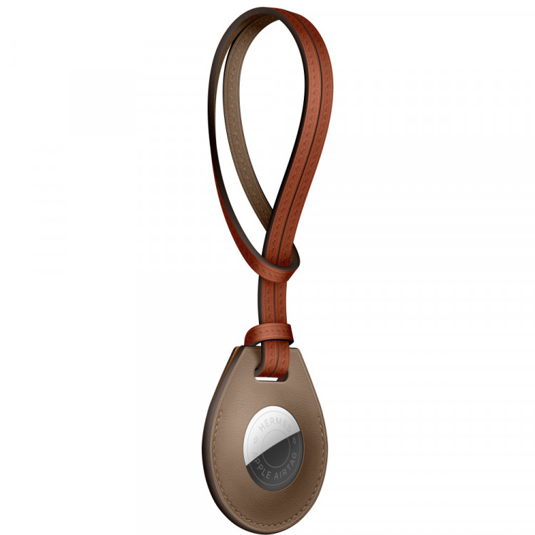 Подвеска AirTag Hermes Beige de Weimar для сумки
