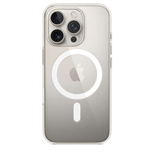 Прозрачный чехол для iPhone 16 Pro с MagSafe