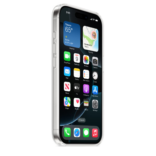 Прозрачный чехол для iPhone 16 Pro с MagSafe