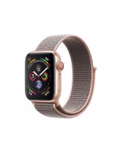 Apple Watch series 5, 40 мм Cellular + GPS, золотой алюминий, браслет из нейлона