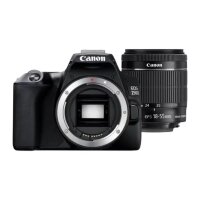 Canon EOS 250D Camera, Black + EF-S 18-55mm f/4-5.6 IS STM Lens Kit