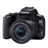 Canon EOS 250D Camera, Black + EF-S 18-55mm f/4-5.6 IS STM Lens Kit