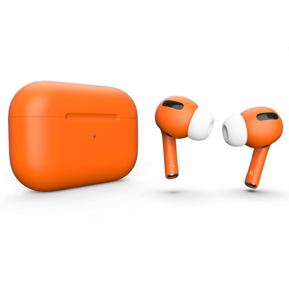 Купить Apple AirPods Pro оранжевые в Москве. Цена на беспроводные