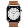 Apple Watch Series 7 Hermes 45 мм с кожаным ремешком цвета Gold