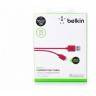 Кабель Lightning-usb Belkin красный для эпл айфон 6