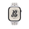 Спортивный ремешок для Apple Watch 46mm Nike Sport Band (S/M) - Серый (Veiled Grey)