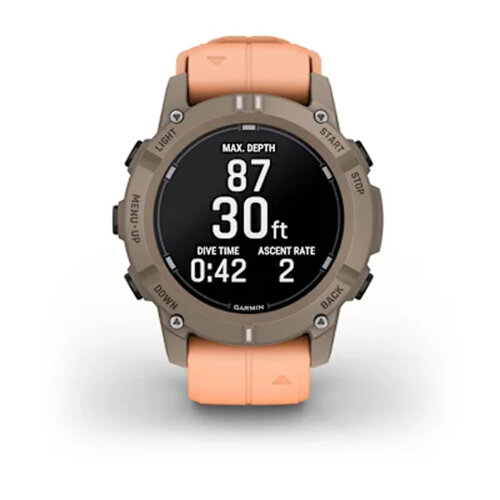 Умные часы Garmin Descent G2 45mm, Paloma, Shell Pink Band