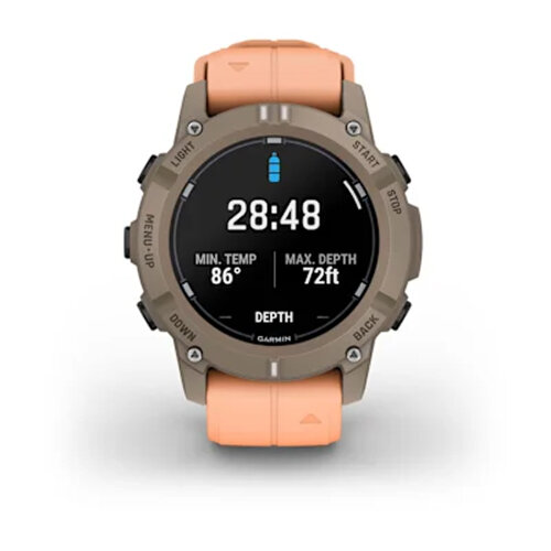 Умные часы Garmin Descent G2 45mm, Paloma, Shell Pink Band