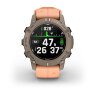 Умные часы Garmin Descent G2 45mm, Paloma, Shell Pink Band