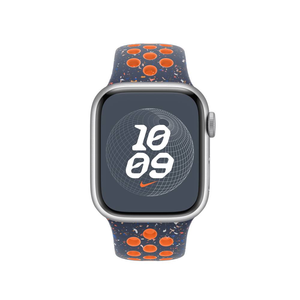 Blue nike apple watch band new arrivals