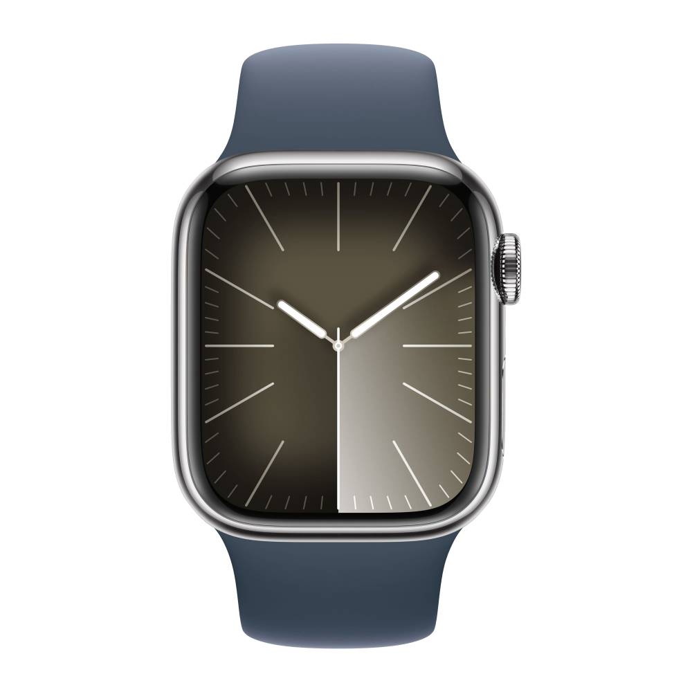 Space grey watch with silver band new arrivals