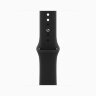 Apple Watch Series 12 42mm, Radiant Gold Titanium Case with Sport Band - Black