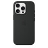 Силиконовый чехол для iPhone 16 Pro с MagSafe - Black (Черный)