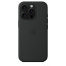 Силиконовый чехол для iPhone 16 Pro с MagSafe - Black (Черный)