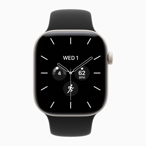 Apple Watch Series 12 46mm, Night Blue Ceramic Case with Sport Band - Black