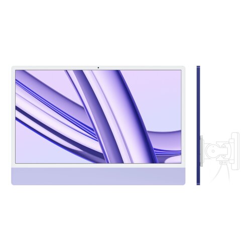 Apple iMac 24 inch (2023, M3, 16GB, 1TB SSD, 10-core GPU) VESA, Purple