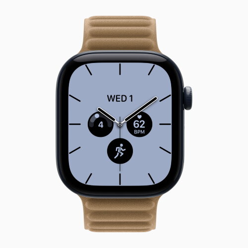 Apple Watch Series 12 42mm, Night Blue Ceramic Case with Magnetic Link - Camel