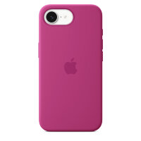 Силиконовый чехол для iPhone 16e -Fuchsia (Розовый)