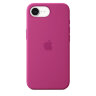 Силиконовый чехол для iPhone 16e -Fuchsia (Розовый)