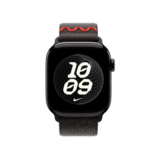 Спортивный браслет для Apple Watch 42mm Nike Sport Loop - Черный (Midnight Black)