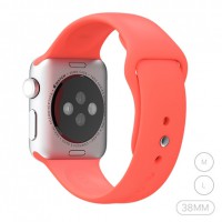 Ремешок спортивный для Apple Watch 38mm Розовый